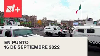 En Punto con Denise Maerker - Programa completo:16 de septiembre 2022