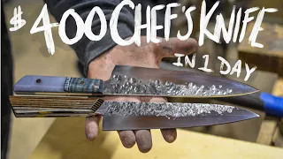 I made a chef's knife in one day with DKS Knives