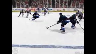 NHL 13 - Double Deflection Goal