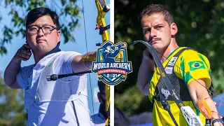 Kim Woojin v Marcus D’Almeida – recurve men gold | Yankton 2021 World Archery Championships