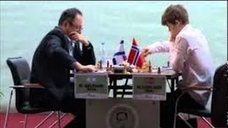 Amazing Chess Game: Magnus Carlsen vs Gelfand - Tal Memorial- Elephant Gambit style! - Brilliancy!