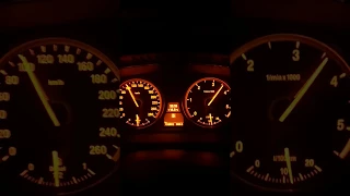 BMW 530D E60  100-200 Aceleration on German Autobahn