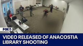 Surveillance video released of Anacostia Library shooting