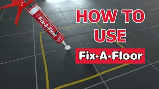 How to use Fix-A-Floor to Repair Loose Tiles