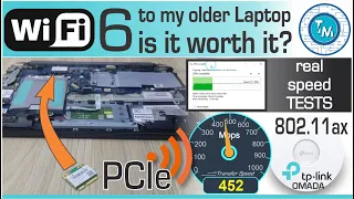 Upgraded my old laptop to WiFi 6 - Is it really worth it?