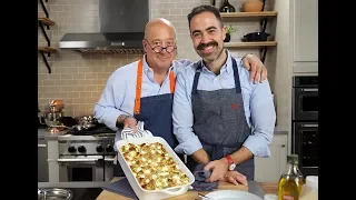 Andrew Zimmern Cooks: Everything Bagel Casserole