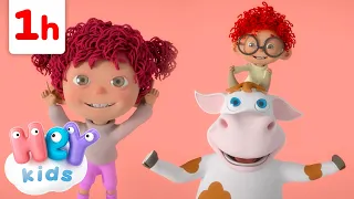 La Mucca Lola e Altre Canzoni per Bambini ! | 60 minuti | HeyKids Italiano