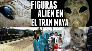 ¿FIGURAS ALIEN ENCONTRADAS EN EL TREN MAYA? #trenmaya