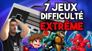 7 JEUX VIDÉO À LA DIFFICULTÉ LÉGENDAIRE!