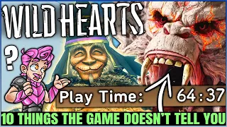 10 IMPORTANT Things You NEED to Know Before Playing Wild Hearts! (Tips & Tricks - Spoiler Free)