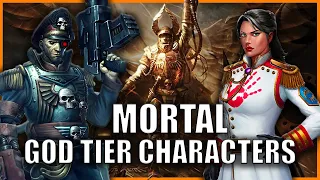 5 INSANE Human Characters That Make Space Marines Look Pathetic | Warhammer 40k Lore