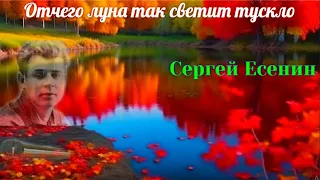 Отчего луна так светит тускло -  Сергей Есенин (читает  Александр Дубровский)