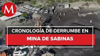 Así va el rescate de mineros tras derrumbe de pozo de carbón en Coahuila