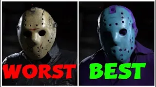 - RANKING JASONS From WORST to BEST - Friday the 13th the Game