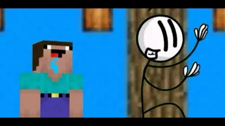 Minecraft but Henry Stickmin distract you and everyone explose