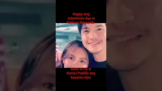 happy Ang valentine's day ni Kathryn kahit di na Niya Kasama si Daniel #alden #happy #valentinesday