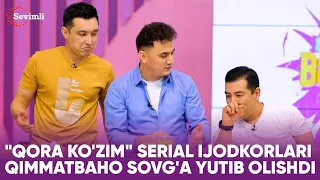 BIRGALIKDA - "QORA KO'ZIM" SERIAL IJODKORLARI QIMMATBAHO SOVG'A YUTIB OLISHDI