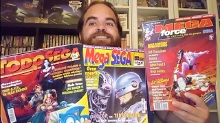 Mi coleccion de revistas de SEGA.Mega Force, Mega Sega y TodoSega.