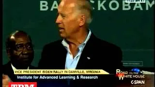 Biden Jokes, Says Audience Is Out Of Touch