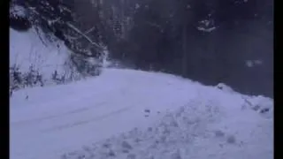 Mazda 323 turbo snow drift