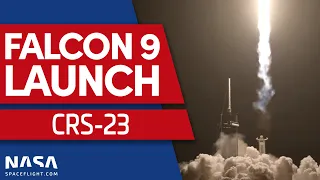 SpaceX Launches CRS-23 to the Space Station