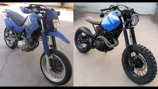 Yamaha XT600 Scrambler build...