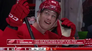 Elmer Soderblom Scores Goal In His Rookie Debut