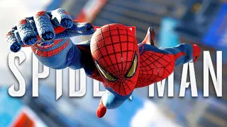 Spider-Man PS5 - Perfect Takedown & Combat (Amazing Suit)