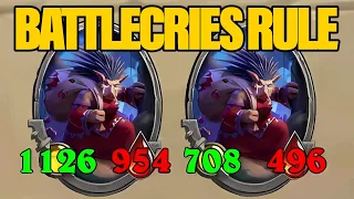 Battlecry Quilboars Get Absolutely Insane | Dogdog Hearthstone Battlegrounds