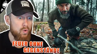 7 vs. Wild Challenge! - Feuer machen ohne Feuerzeug & Feuerstahl | Fritz Meinecke reagiert