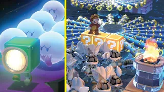 AMAZING Mario 3D World vs Lots of ENEMIES (Super Mario 3D World + Bowser's Fury modding)