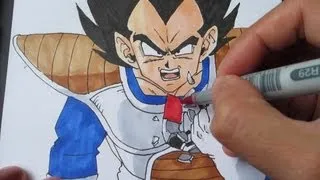Drawing It's over 9000!!! ベジータ