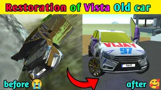 Restoration of abandoned  Vista old car simulator 2