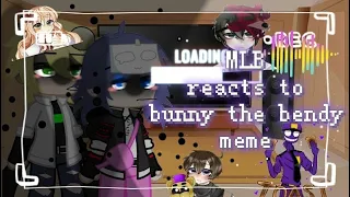 MLB reacts to bendy the bunny meme//i hope you enjoy~