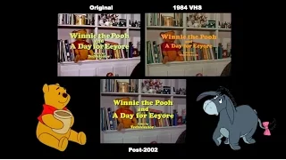 Winnie the Pooh and a Day for Eeyore (1983) - Opening Titles Comparison