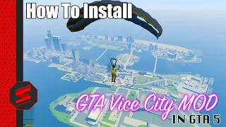 How To Install Vice City MOD on GTA V - Vice Cry Remastered (GTA 5 Mods)