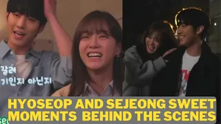 AHN HYO SEOP & KIM SEJEONG MOMENTS BUSINESS PROPOSAL BEHIND THE SCENE FULL