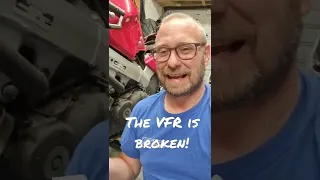 The 96,000 mile VFR is broken!