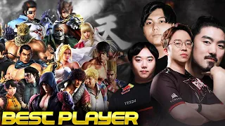 Who is the Best Player on Each Tekken Character?