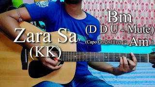 Zara Sa | Jannat | KK | Easy Guitar Chords Lesson+Cover, Strumming Pattern, Progressions...