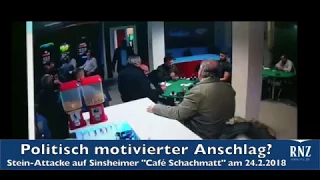 Anschlag auf Café in Sinsheim?