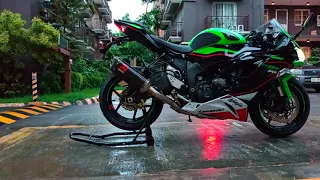 Full Exhaust Akrapovic! Kawasaki Zx6r KRT Edition 2021!