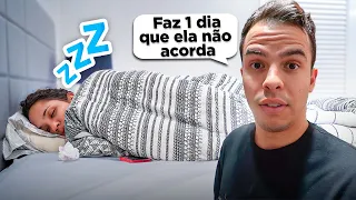 MINHA NAMORADA NÃO ACORDA HÁ VÁRIOS DIAS! - O QUE VOU FAZER?