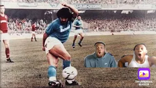 Maradona Unreal Passing Skills!