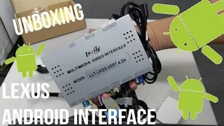 Lexus Android 6.0 Car Interface  |  Lsailt  |  Unboxing
