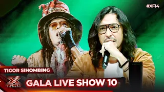 Tigor Sihombing - Aku Yang Tersakiti (Judika) - Gala Live Show 10 - X Factor Indonesia 2024