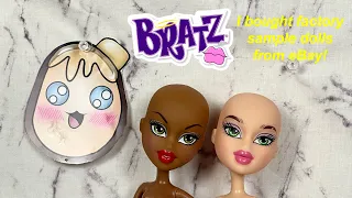 I bought 2015 Bratz Factory Sample Dolls + Shoes (hand painted items!!) from eBay!