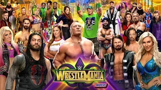 WrestleMania 34 Kickoff ! ( April 8 ) 2k18