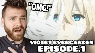 THE MOST HEART-BREAKING ANIME!?! | Violet Evergarden | Episode 1 | ANIME REACTION