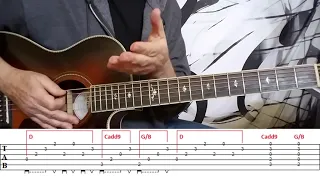 COMBINING CROSS-PICKING WITH RHYTHM PLAYING